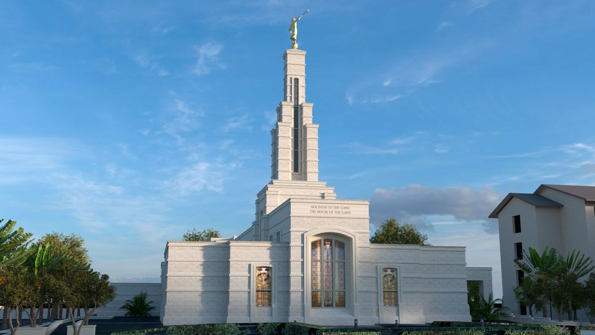 Accra Ghana Temple Morning