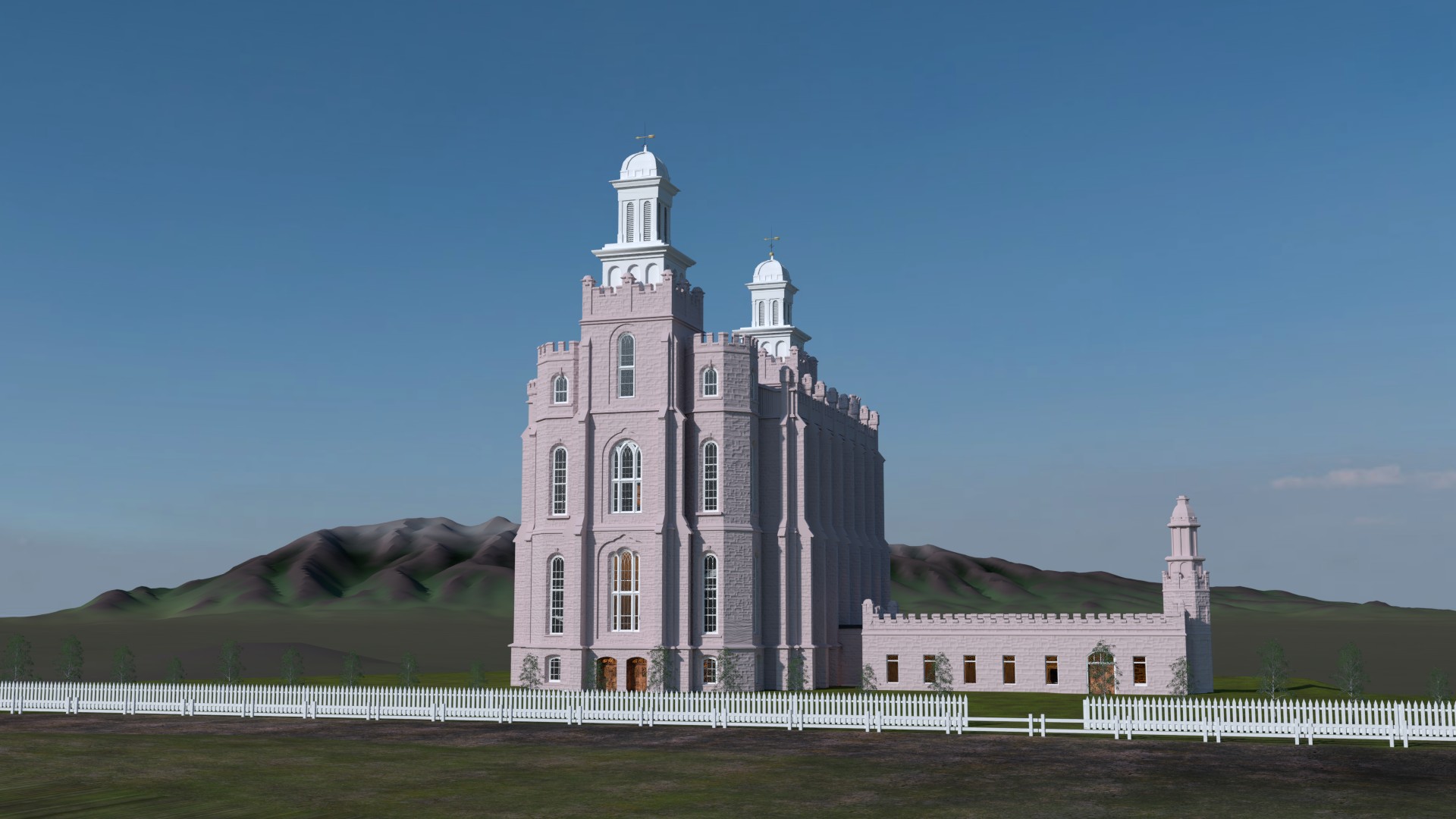 Logan Utah Temple 1884