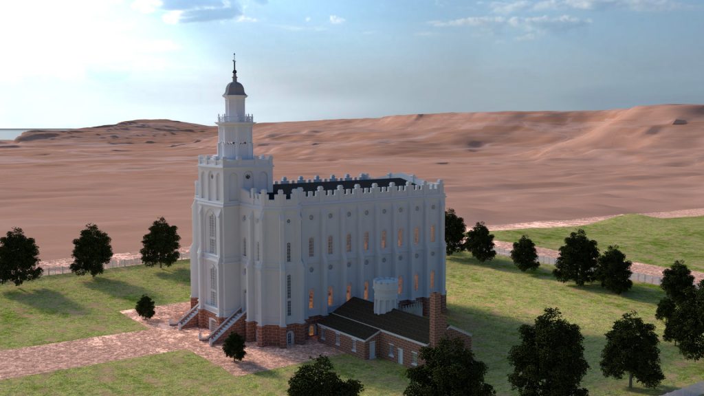 St George Utah Temple 1888