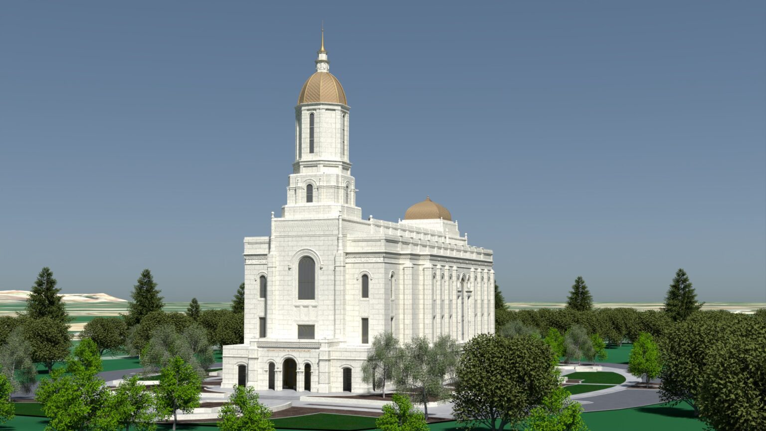 Smithfield Utah Temple Video 3D Latterday Temples