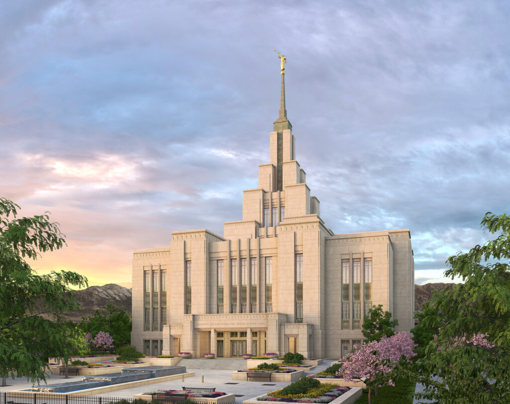 Saratoga Springs Utah Temple Official Render