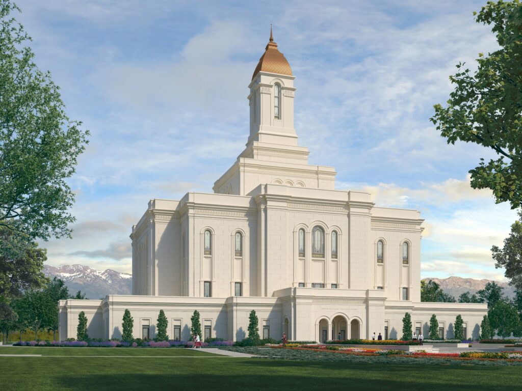 Deseret Peak Utah Temple Official Render