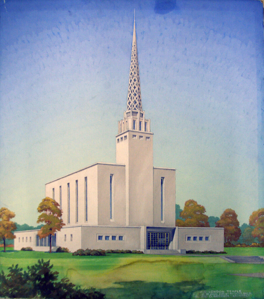 London England Temple Official Render