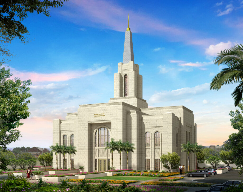 Benin City Nigeria Temple Official Render