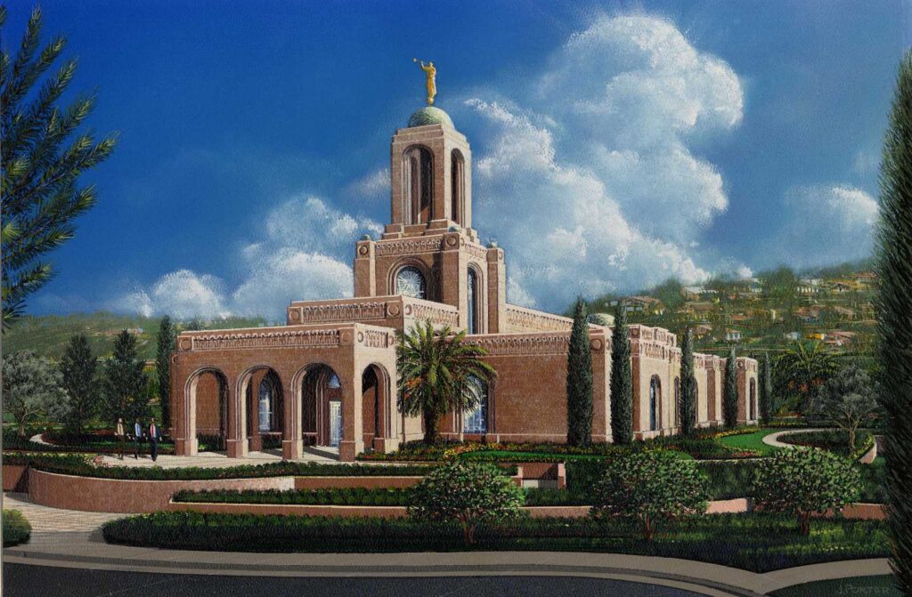 Newport Beach California Temple Official Render