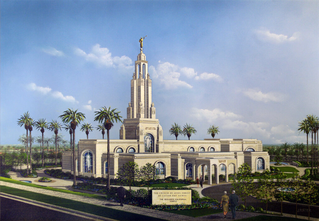 Redlands California Temple Official Render