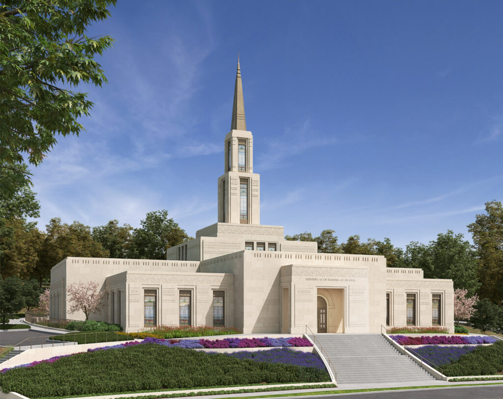 Budapest Hungary Temple official render