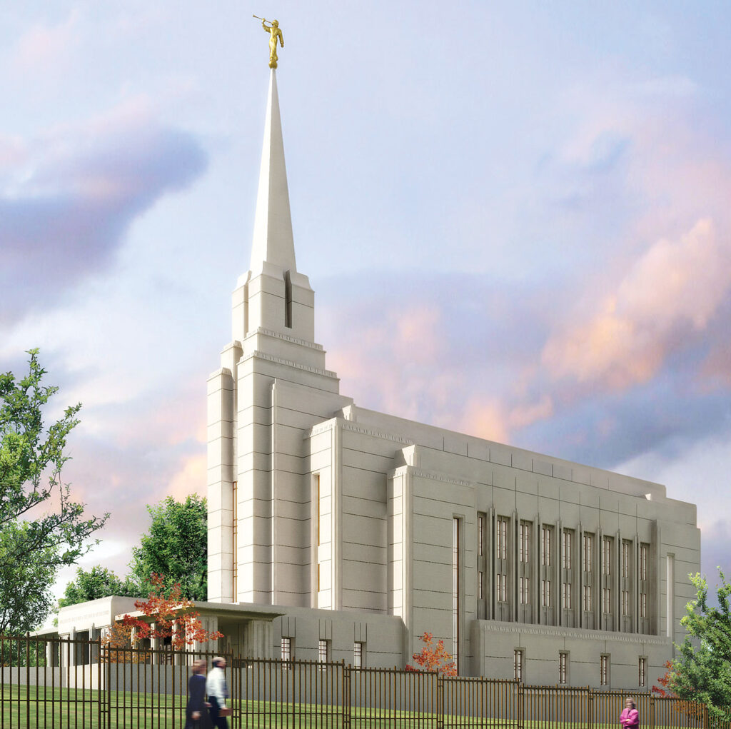 Rexburg Idaho Temple Official Render