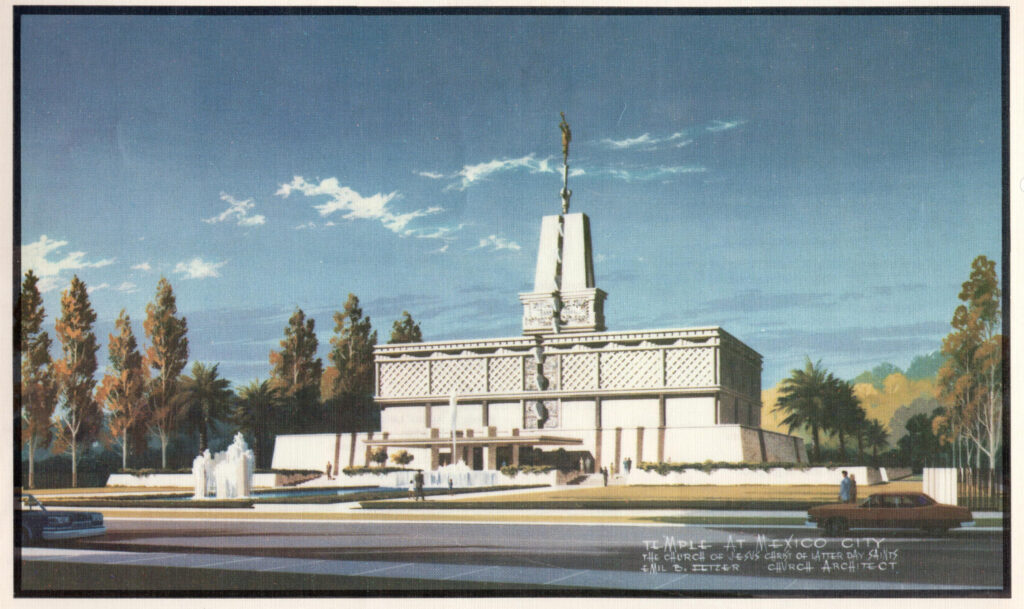 Mexico City Mexico Temple official render